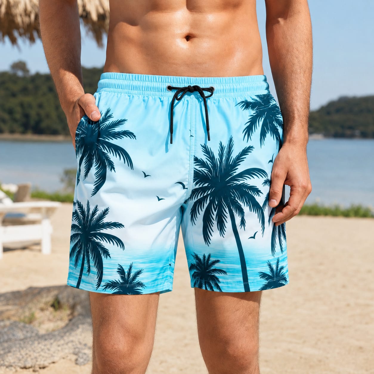 Coral Sunset Shorts