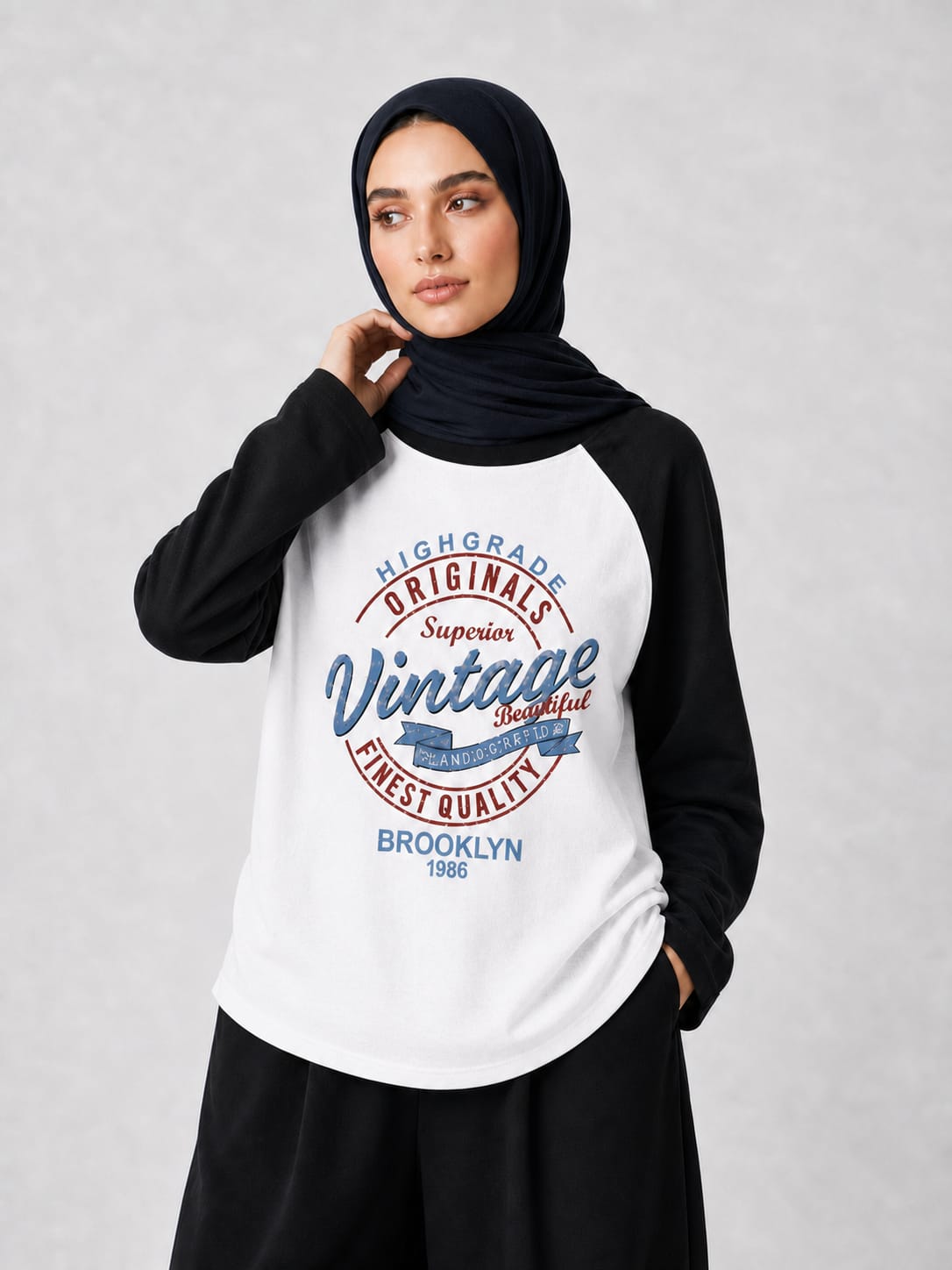 Vintage Long Sleeve T-shirts For Women