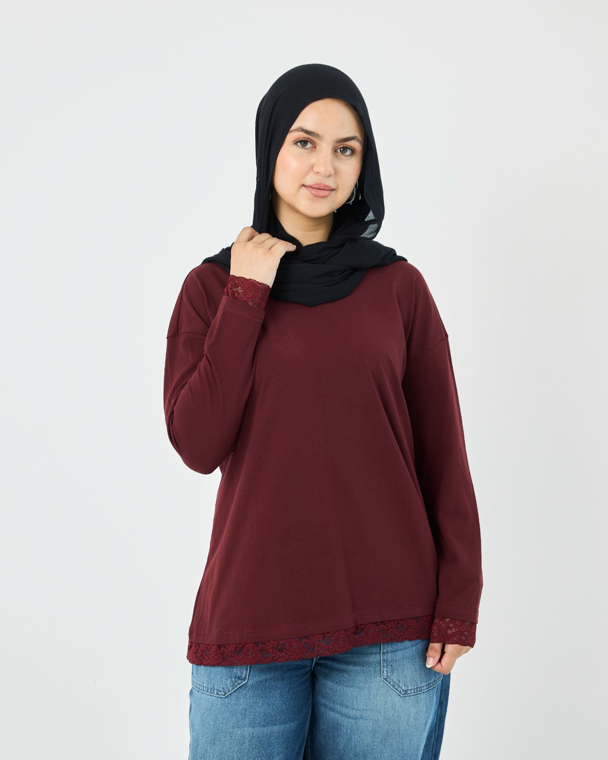 Lace Long Sleeve T-shirts For Women