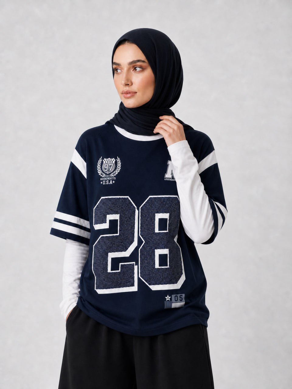 28 T-Shirt For Women Navy
