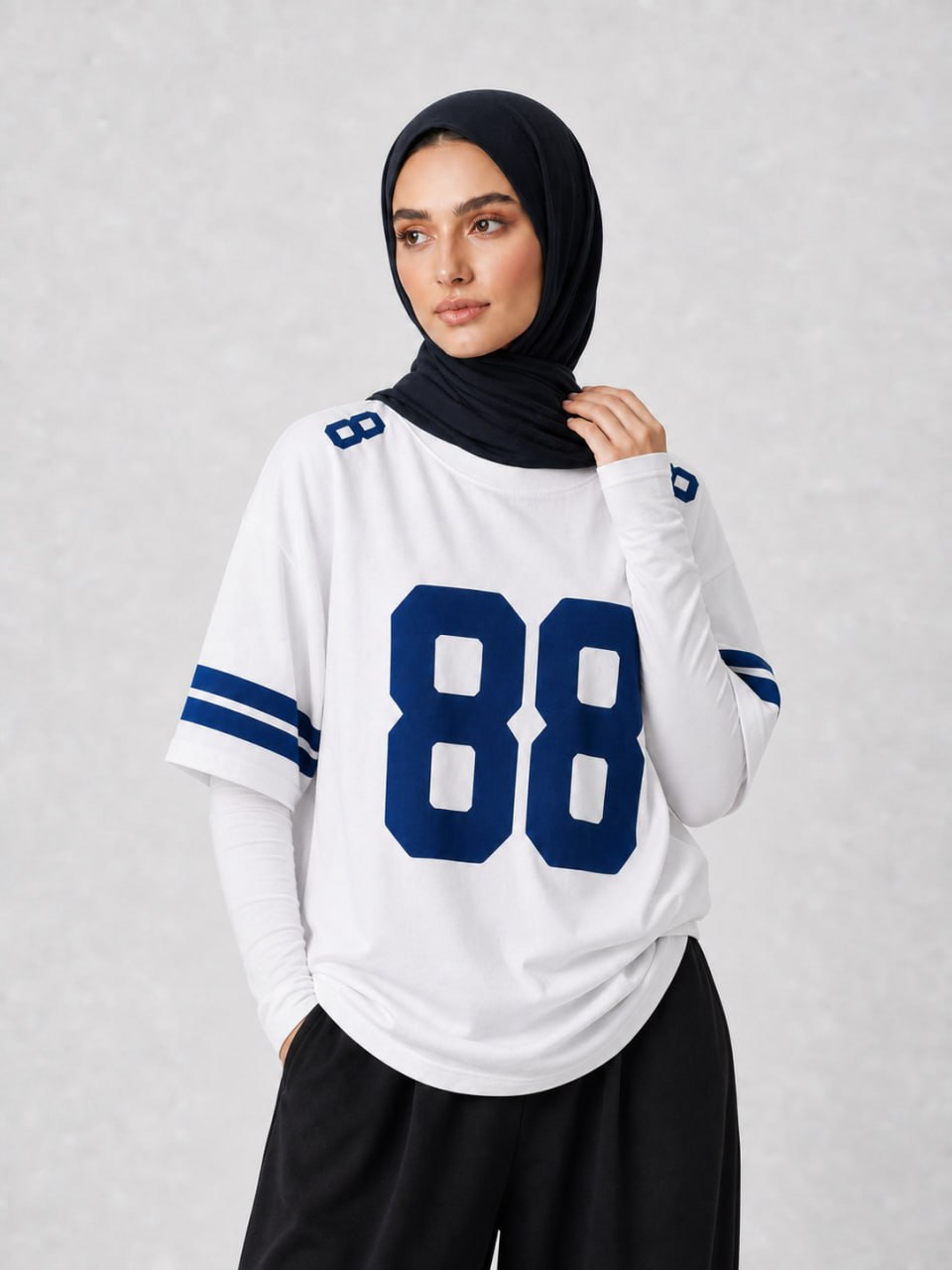 88 T-Shirt For Women White