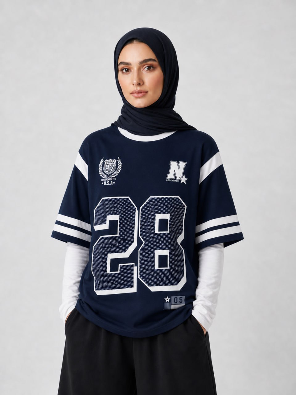28 T-Shirt For Women Navy