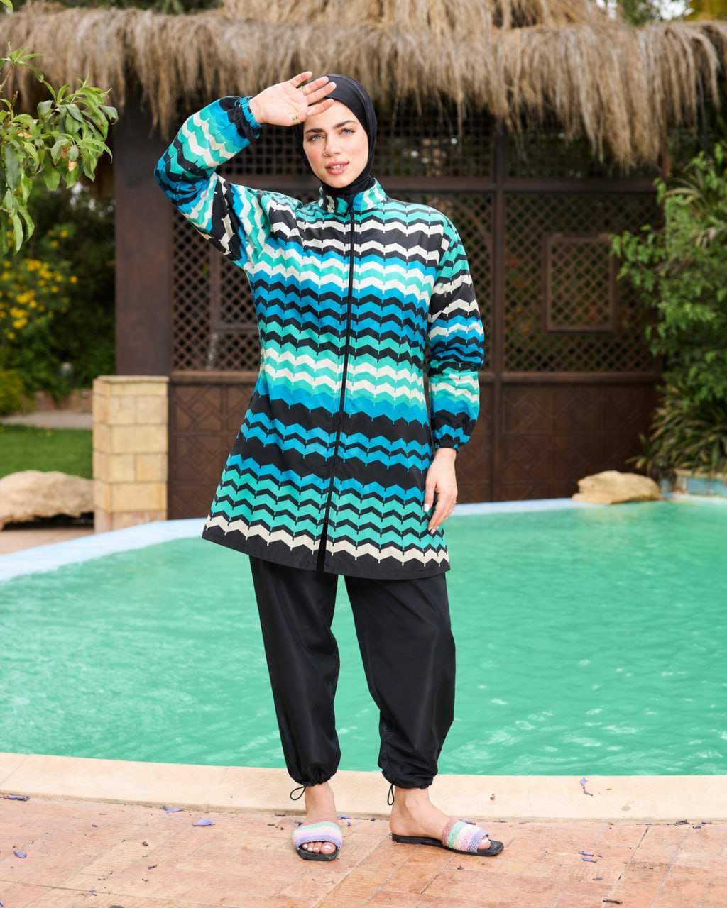 Marble Burkini